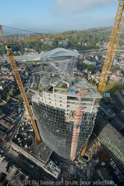 tour des finances à Liège